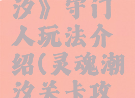 《灵魂潮汐》守门人玩法介绍(灵魂潮汐关卡攻略)