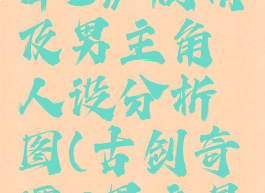 《古剑奇谭3》剧情及男主角人设分析图(古剑奇谭3男主是谁)