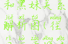 《往日不再》瑞琪和黑妹关系解析图(往日不再等待瑞琪的电话)