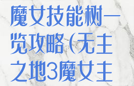 《无主之地3》魔女技能树一览攻略(无主之地3魔女主动技能搭配)