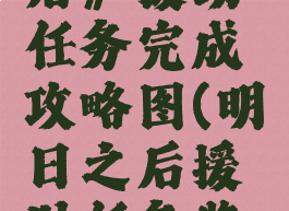 《明日之后》援助任务完成攻略图(明日之后援助任务奖励)