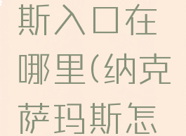 纳克萨玛斯入口在哪里(纳克萨玛斯怎么去)
