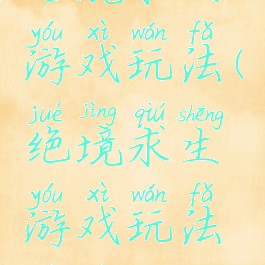 绝境求生游戏玩法(绝境求生游戏玩法视频)