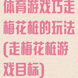 体育游戏巧走梅花桩的玩法(走梅花桩游戏目标)