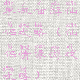 单机西游仙侣攻略(仙侣情缘游戏攻略)
