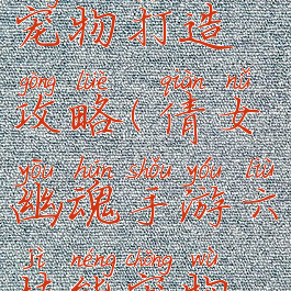 倩女幽魂手游六技能宠物打造攻略(倩女幽魂手游六技能宠物打造攻略视频)