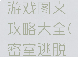 密室逃亡游戏图文攻略大全(密室逃脱攻略大全)