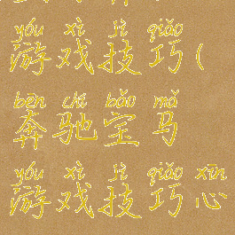宝马奔驰游戏技巧(奔驰宝马游戏技巧心得)