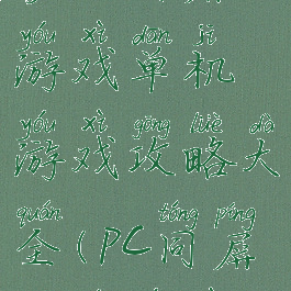 多人同屏游戏单机游戏攻略大全(pc同屏多人游戏)