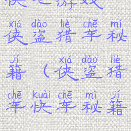 快吧游戏侠盗猎车秘籍(侠盗猎车快车秘籍)