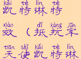 抵抗军天使凯特琳特效(抵抗军天使凯特琳有特效)