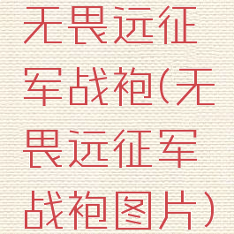 无畏远征军战袍(无畏远征军战袍图片)