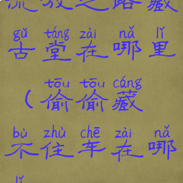 流放之路藏古堂在哪里(偷偷藏不住车在哪里)