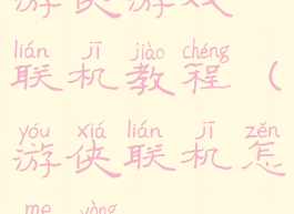 游侠游戏联机教程(游侠联机怎么用)