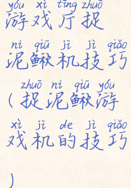 游戏厅捉泥鳅机技巧(捉泥鳅游戏机的技巧)