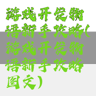 游戏开发物语新手攻略(游戏开发物语新手攻略图文)