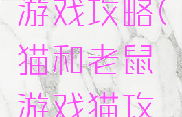 老人与猫游戏攻略(猫和老鼠游戏猫攻略)