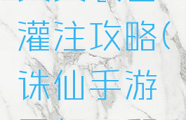 诛仙手游灵契装备灌注攻略(诛仙手游灵契玉印搭配)
