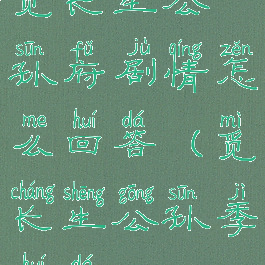 觅长生公孙府剧情怎么回答(觅长生公孙季回答)