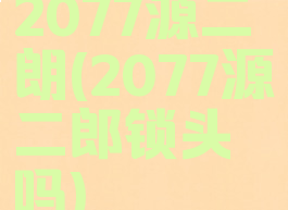 2077源二朗(2077源二郎锁头吗)