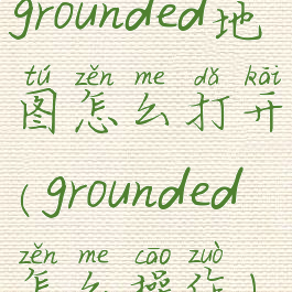 grounded地图怎么打开(grounded怎么操作)