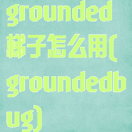 grounded梯子怎么用(groundedbug)