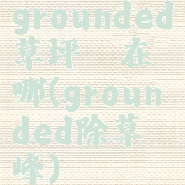 grounded草坪螨在哪(grounded除草峰)