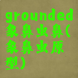 grounded象鼻虫鼻(象鼻虫原型)