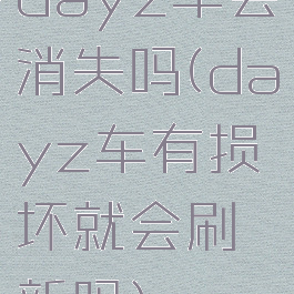 dayz车会消失吗(dayz车有损坏就会刷新吗)