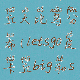 letsgo皮卡丘大比鸟分布(letsgo皮卡丘big和small)