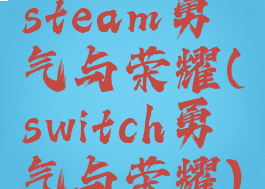 steam勇气与荣耀(switch勇气与荣耀)