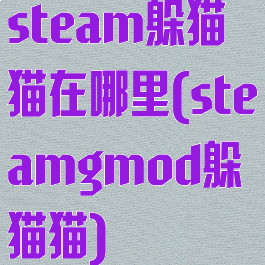 steam躲猫猫在哪里(steamgmod躲猫猫)