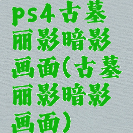 ps4古墓丽影暗影画面(古墓丽影暗影画面)