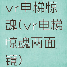 vr电梯惊魂(vr电梯惊魂两面镜)